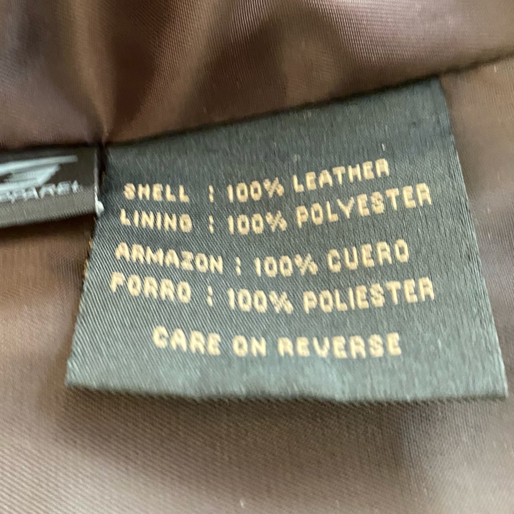 Siena Suede Jacket Womans Size 4 Brown Leather 2 Button Pockets Y2K Vintage - Picture 15 of 16